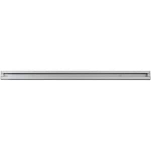 4 ft. 120-Volt 1-Circuit/1-Neutral Silver Gray Aluminum Linear Track System/Rail/Section