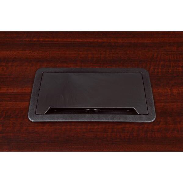 Ash Grey Regency Legacy Racetrack Conference Table with Tabletop Power /& Data Port 71