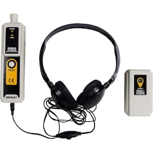 Ultrasonic Leak Detector and Transmitter Finder 40 KHz Water Dust Leak Pressure Headphone Liquid Leakage Monitor Kit