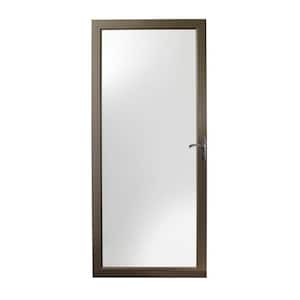 3000 Series 36 in. x 80 in. Terratone Right-Hand Full View Storm Door with Oil-Rubbed Bronze Hardware