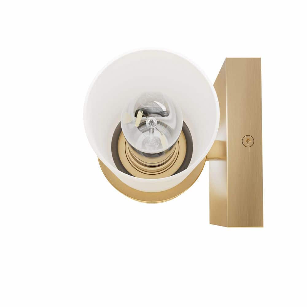 Alturas Gold & White 16" Outdoor Dimmable Vanity Light