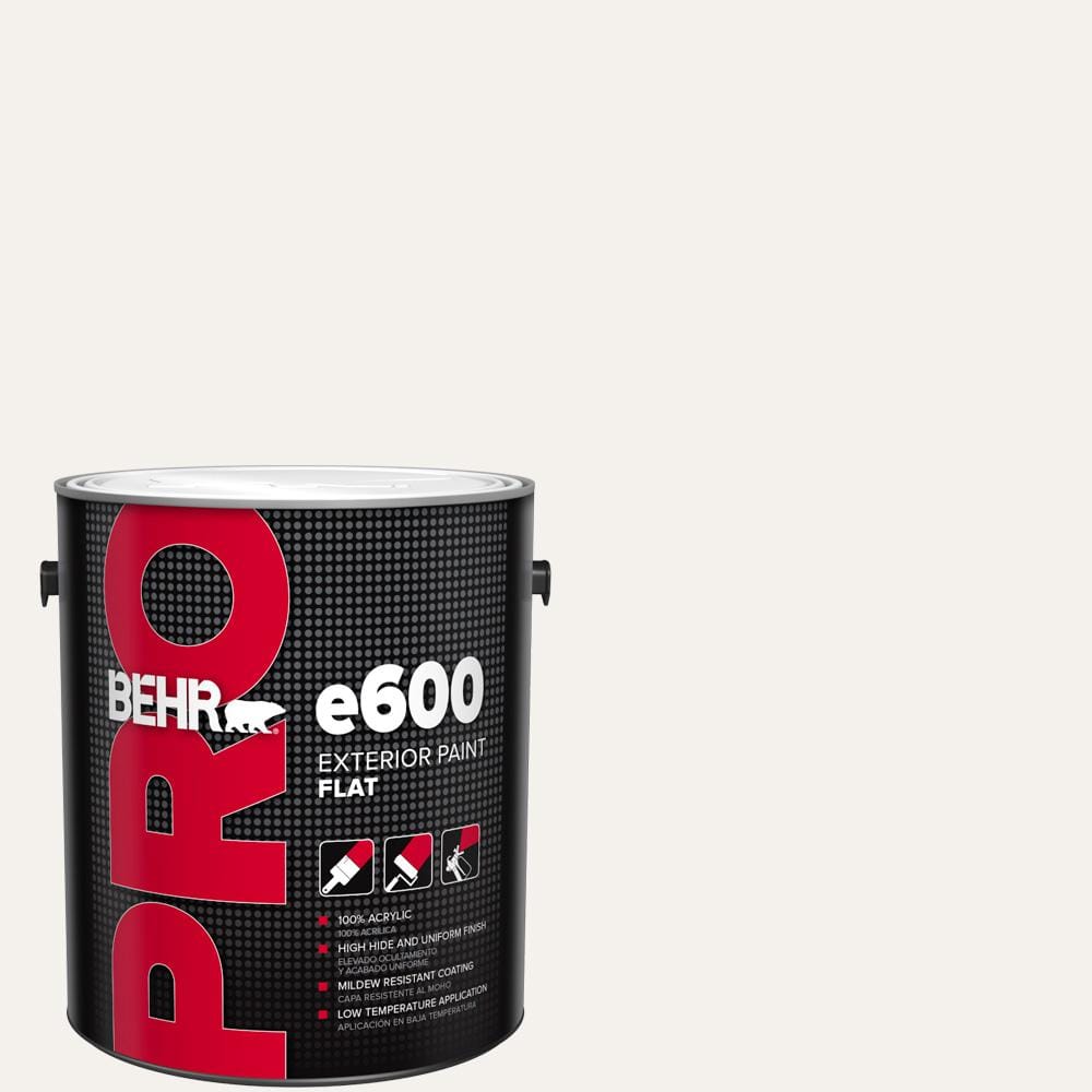 1 gal. #W-B-600 Luster White Flat Paint price history on PriceWatchPro