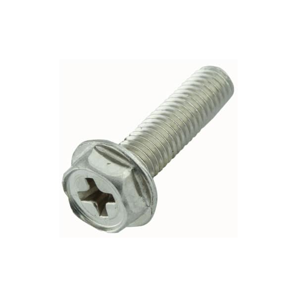 Everbilt #8-32 x 3/4 in. Phillips Hex Zinc Plated Machine Screw (50-Pack)