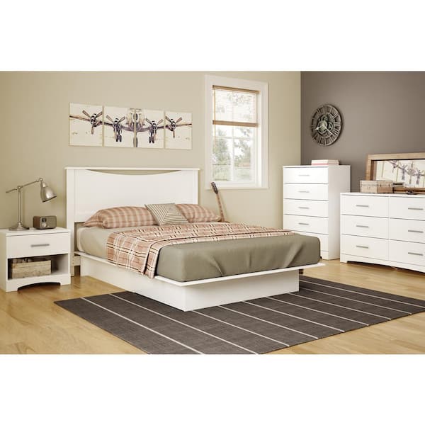 South Shore Gramercy 6-Drawer Pure White Dresser