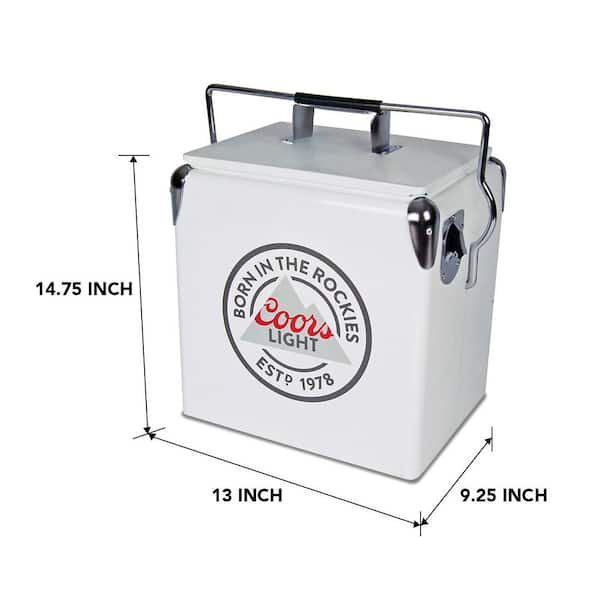 Retro Metal Cooler – Coors Light Shop