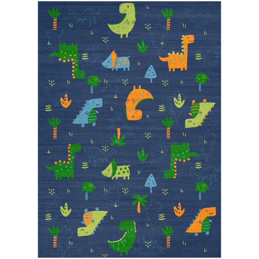 Imagination Navy Multicolor 7 ft. x 9 ft. Graphic Contemporary Area Rug price history on PriceWatchPro