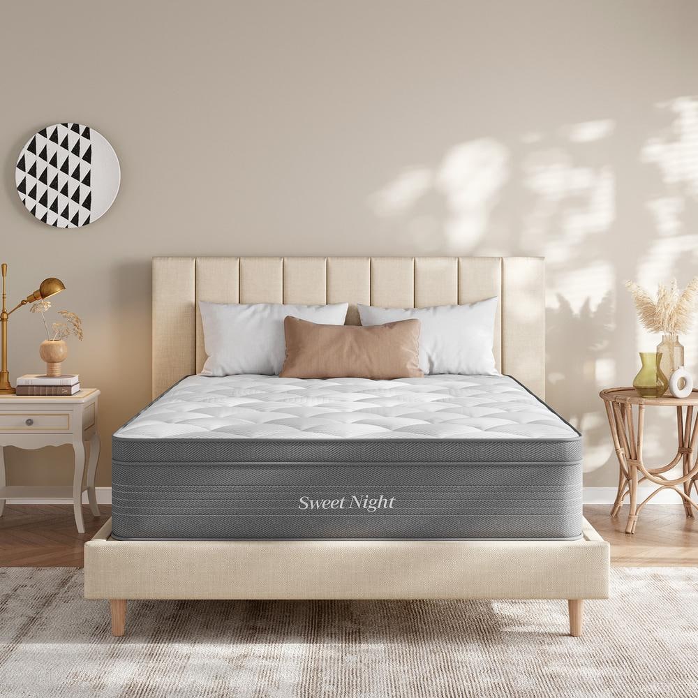 Queen Medium Memory Foam 14" Hybrid Mattress, Pressure Relief & Motion Isolation - thumbnail 10