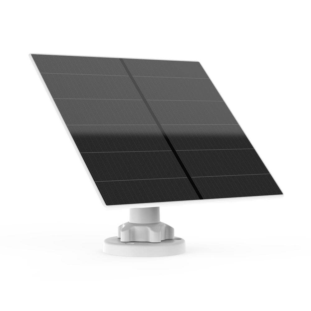 Solar Panel Charger 9.8 ft. Charging Cable IP65 Weather Resistant Adjustabl