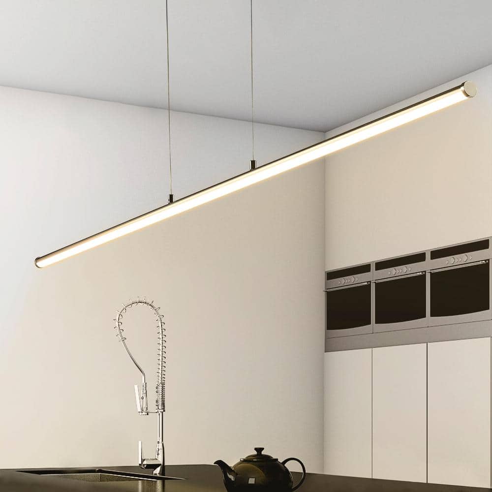 Conley 39.5" Black LED Linear Pendant Light
