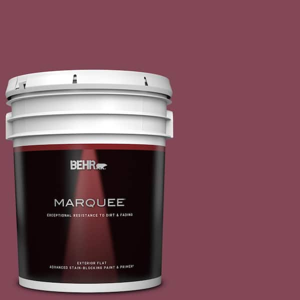 BEHR MARQUEE 5 gal. #110D-6 Haunting Melody Flat Exterior Paint & Primer