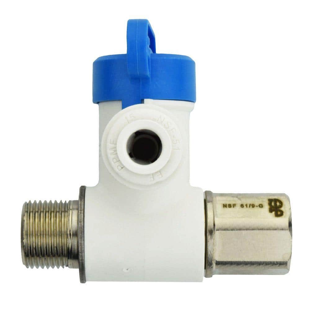 3/4 - 1/2 - 3/8  3 way angle stop valve - Cablematic