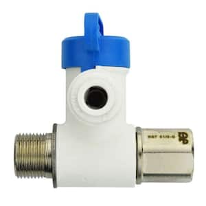 1/4 in. Push-To-Connect x 3/8 in. Female Compression x 3/8 in. Compression Polypropylene Valve Fitting