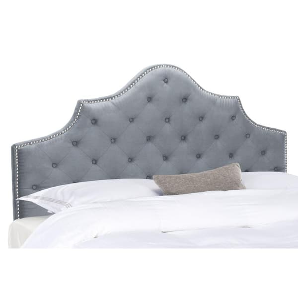 SAFAVIEH Arebelle Grey Full Headboard