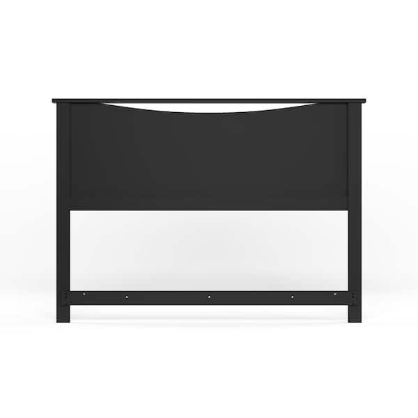 South Shore Step One Full/Queen-Size Headboard in Pure Black
