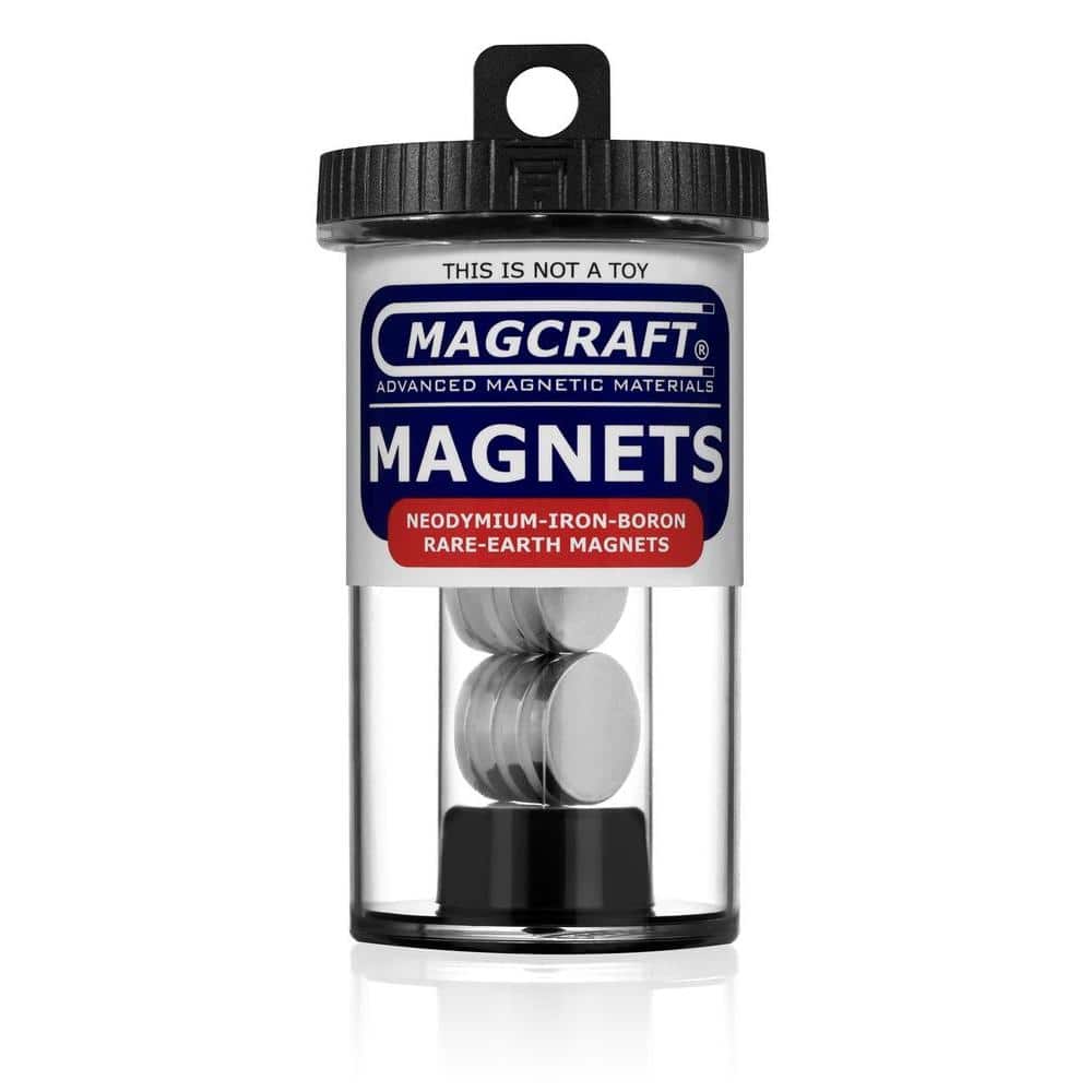 15mm x 2mm Round Disc Craft Magnet Rare Earth Neodymium N50 5/8'' x 1/12'' 