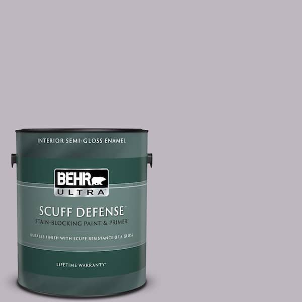 BEHR ULTRA 1 gal. #PPU16-09 Aster Extra Durable Semi-Gloss Enamel Interior Paint & Primer