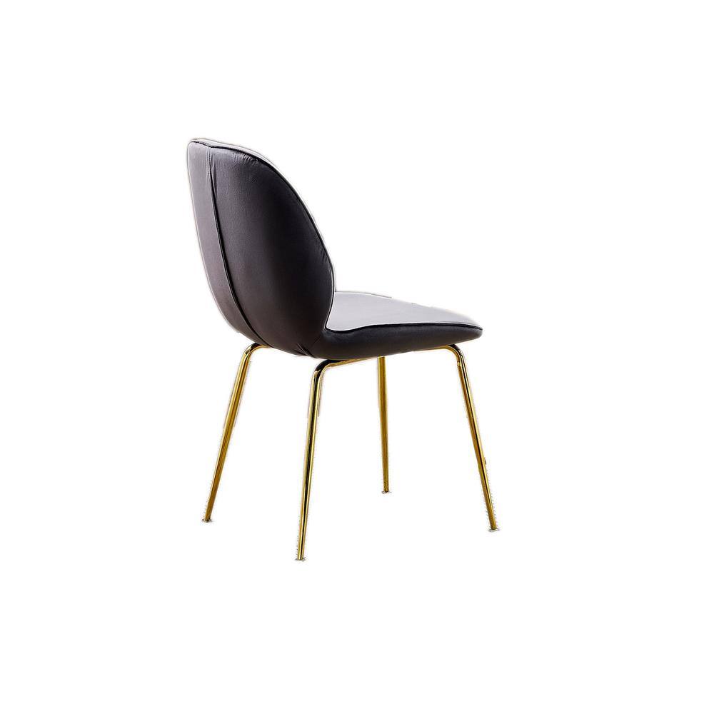 Retro Mid-Century Gray Velvet Upholstered Side Chair with Chrome Legs