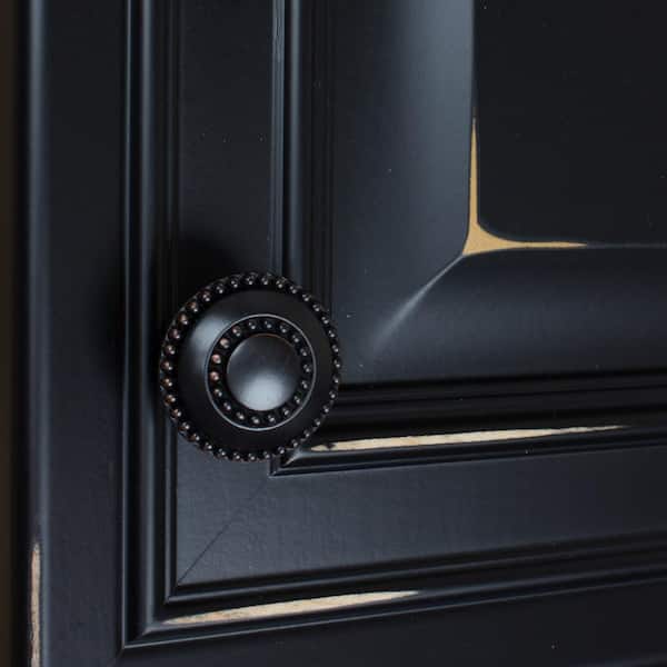 1-3/8 in. Dia Oil Rubbed Bronze Round Celtic Medallion Cabinet Knob (10-Pack)
