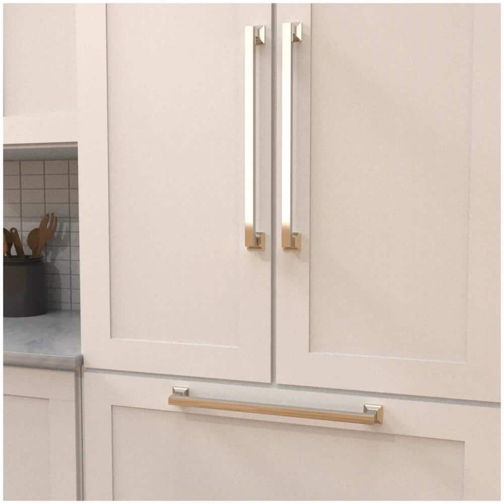 Brushed Nickel 18-Inch Modern Appliance Pull Handle