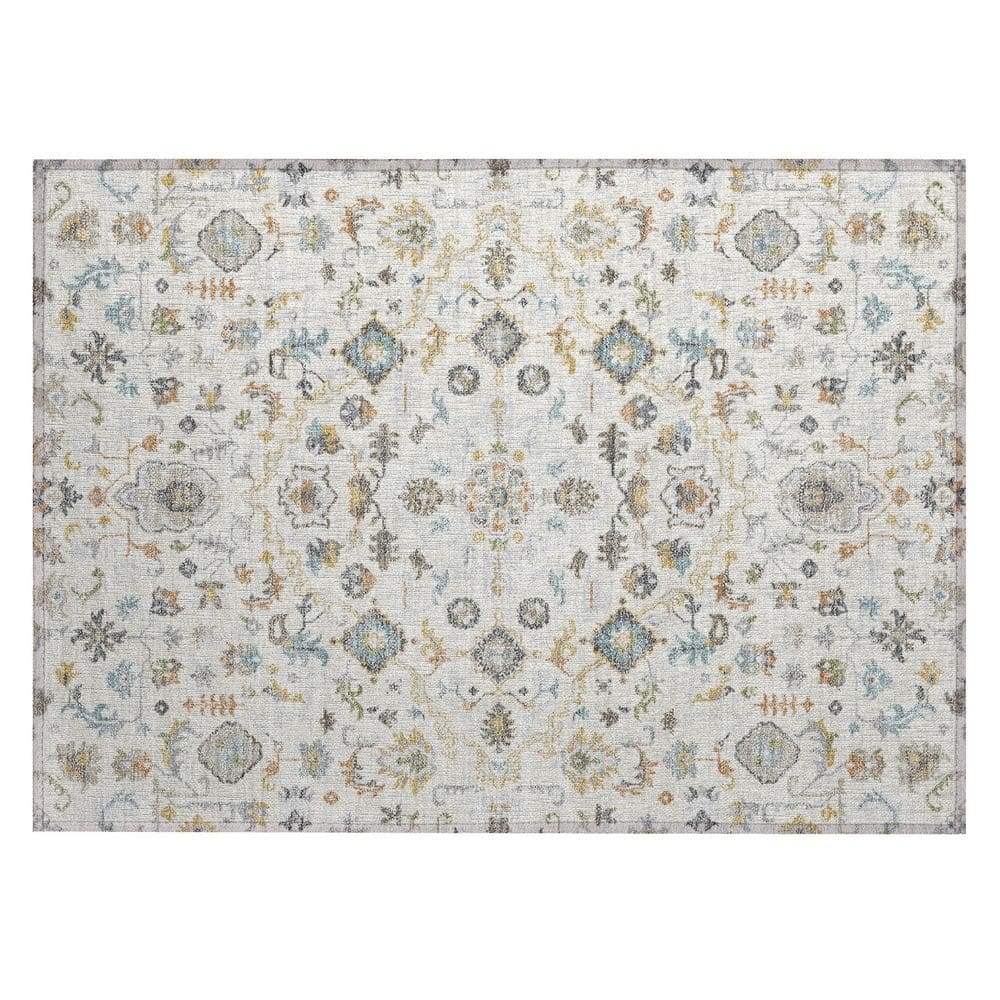 Chantille Machine Washable Indoor/Outdoor Abstract ACN3004 Ivory 2 ft. x 3 ft. Accent Rug price history on PriceWatchPro