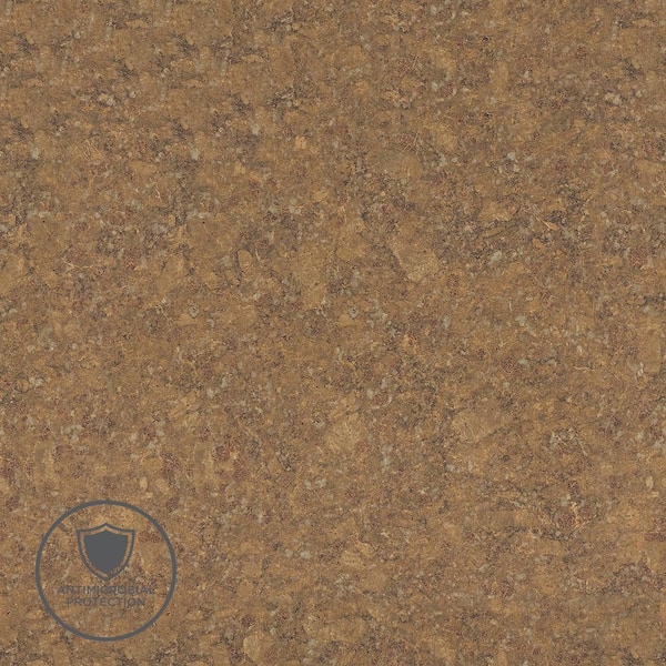 Wilsonart 3 in. x 5 in. Laminate Sheet Sample in Jeweled Coral with Premium Quarry Finish