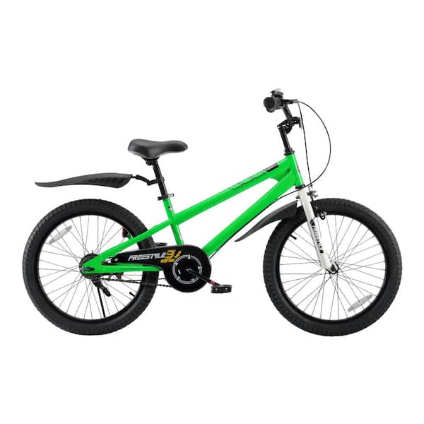 Royalbaby BMX Freestyle Boy's and Girl's Bike 20 in. wheels in Green