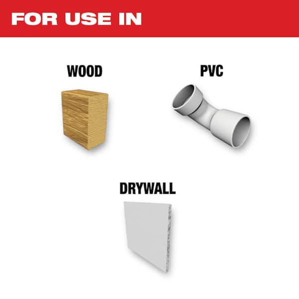 Multi-Tool Oscillating Wood Cutting Blade Kit (3-Piece)