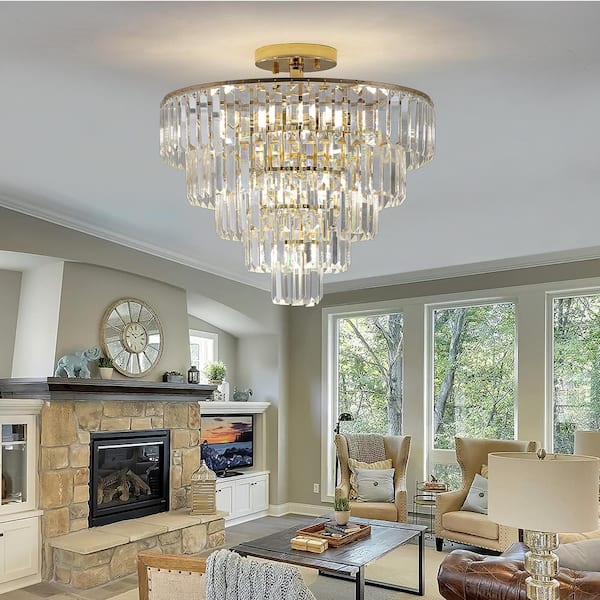 Popular Chandelier - light gold