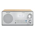 FM/AM HD Wooden Cabnet Stereo Radio