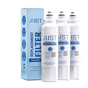LT800P Refrigerator Water Filter compatible with LG LT800P, ADQ736134, Kenmore 9490, 46-9490, 469490 (3 Pack)