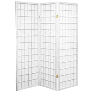 5 ft. White 3-Panel Room Divider