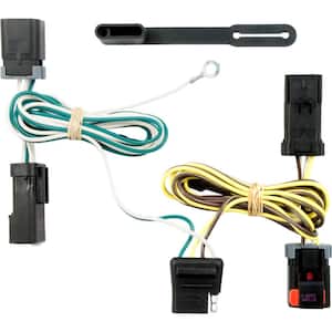 Custom Vehicle-Trailer Wiring Harness, 4-Way Flat, Select Caravan, Grand Caravan, Town and Country, Quick T-Connector