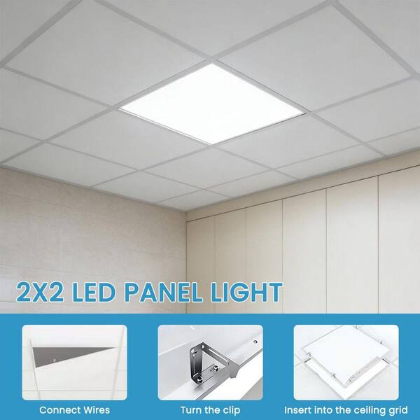 Cedar Hill 2 x 2 ft. Integrated LED Flat Panel Light 3-CCT 3000K