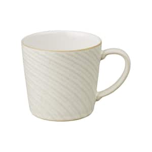 Stoneware Impression Cream Accent Large 13.5 oz. Mug