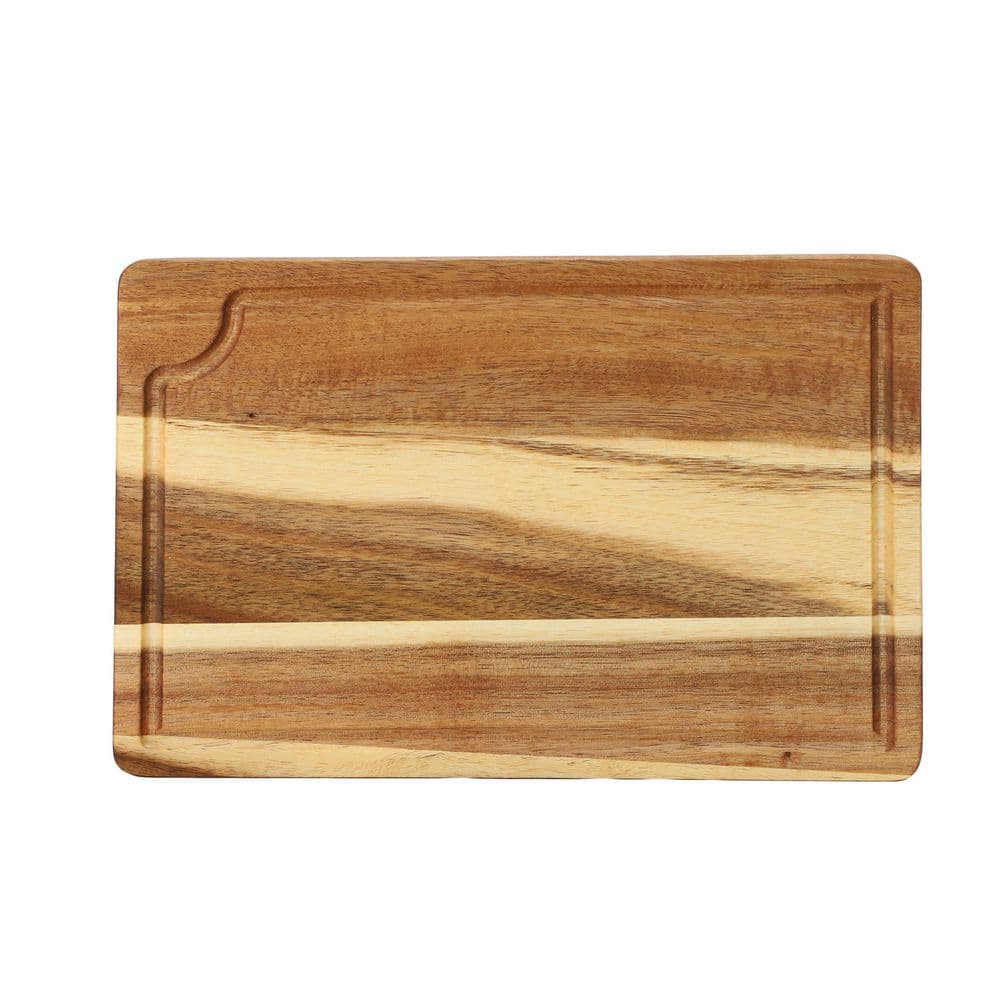 Elama 3 Piece Acacia Wood Cutting Board Set 985122138M - The Home