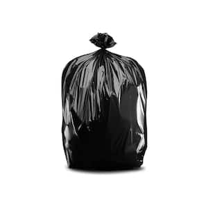 Aluf Plastics 44 gal. Heavy-Duty Black Trash Bags - 38 in. x 53 in. (Pack of 100) 2 Mil (eq) - for Construction and Commercial Use