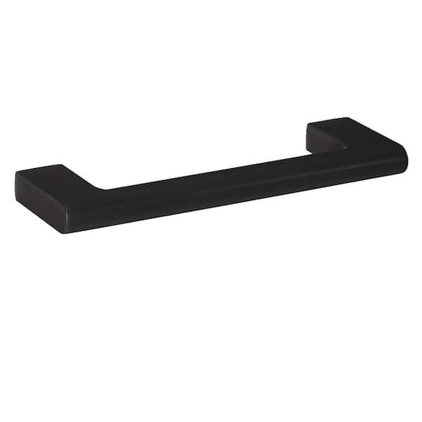 Sumner Street Home Hardware 5-Pack Vail 4 in. (102 mm) Center-to-Center Modern Matte Black Bar Drawer Pull