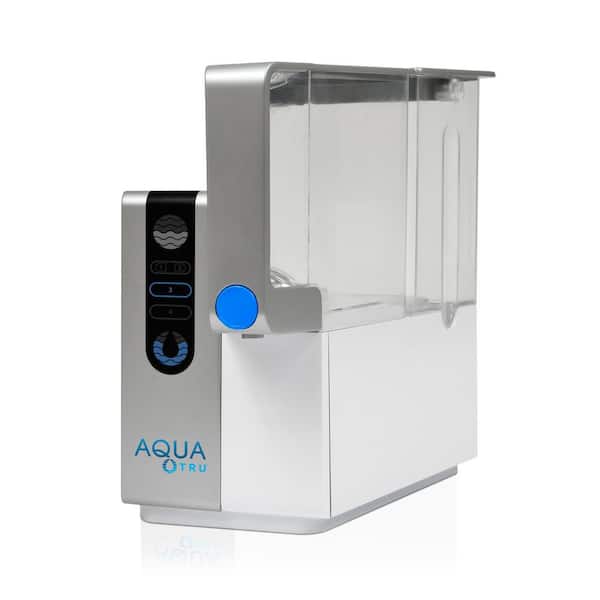 AQUA TRU Carafe AT100 Countertop Water Purifier with Exclusive 4-Stage  Reverse Osmosis Technology (No Plumbing Required) No BPA 90AT100AT01 - The  Home Depot