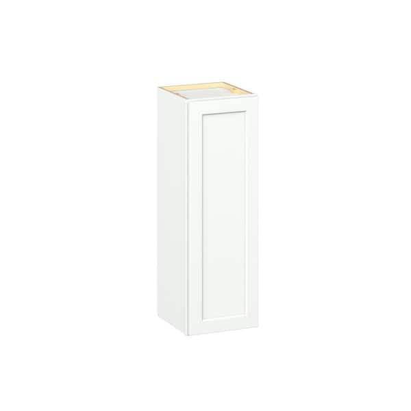 Emerson Pure White Wall 1 Door Ready to Assemble Kitchen Cabinet (12 in. W x 36 in. H x 12 in. D)