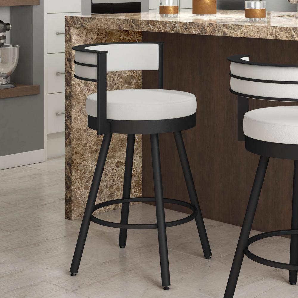 off white swivel bar stools