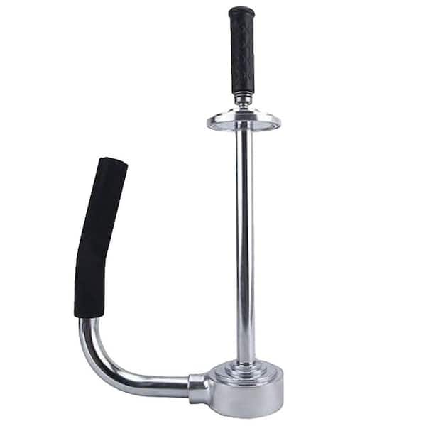 Adjustable 12-20 in. Industrial Stretch Wrap Dispenser for Pallet Packing, Ergonomic Handle