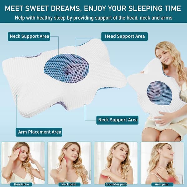 Better dreams memory foam core outlet pillows