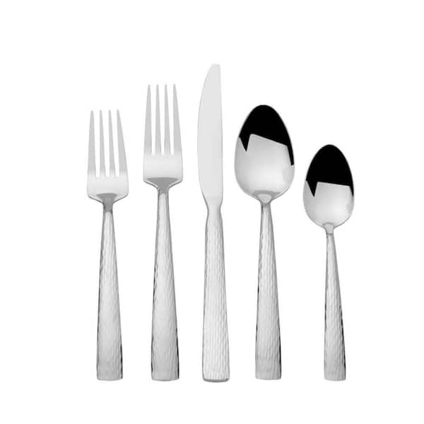 Gourmet Basics by Mikasa Elliot 20-pc Flatware Set, Service for 4, Stainless Steel 18/0