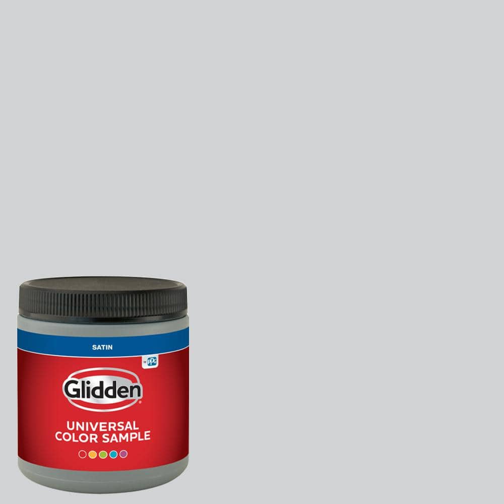Glidden 8 oz. PPG10112 Elemental Satin Interior Paint Sample PPG10112P16SA The Home Depot