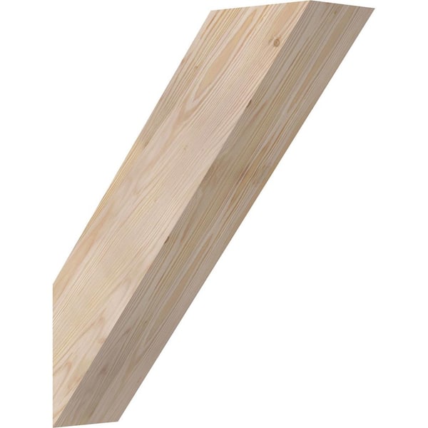 Ekena Millwork 5 1/2"W x 20"D x 24"H Traditional Smooth Knee Brace, Douglas Fir