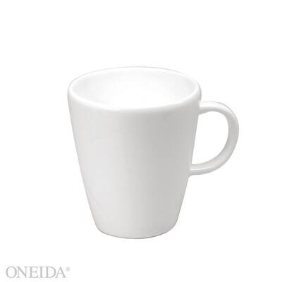 11oz Large Handle Mugs Plain China Coffee Tea Cafe Catering Home 24pc White