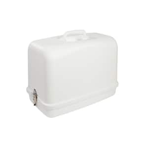 White Sewing Machine Carrying Case