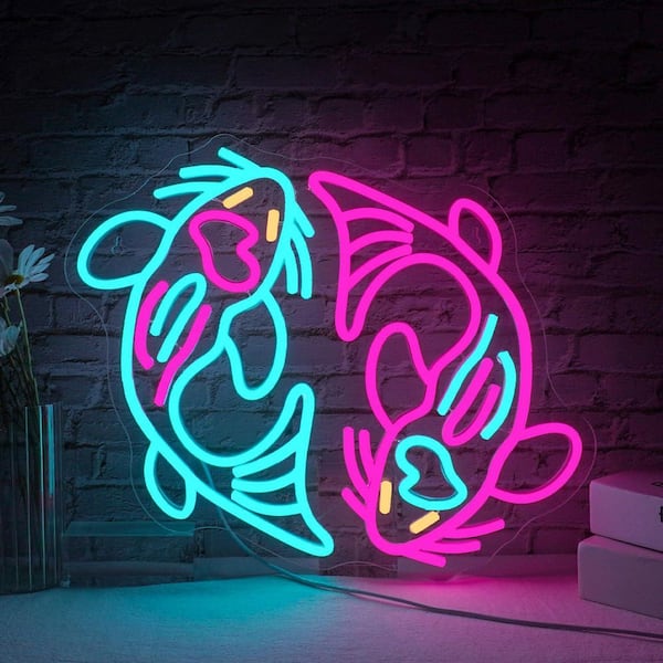 ネオン管 BEAUTIFUL DAY TO START 14*9インチ オーダー Afoxsos Open Neon Sign Series Square Acrylic LED Neon Open Sign