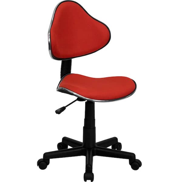 Flash Furniture Red Fabric Ergonomic Swivel Task Chair