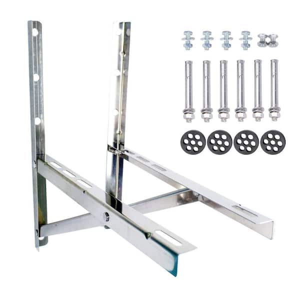 Helhom Wall Mounting Bracket, Rustproof Stainless Steel AC Support for ...